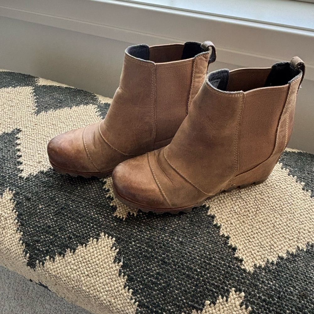 Sorel Wedge Boots Elk Brown
